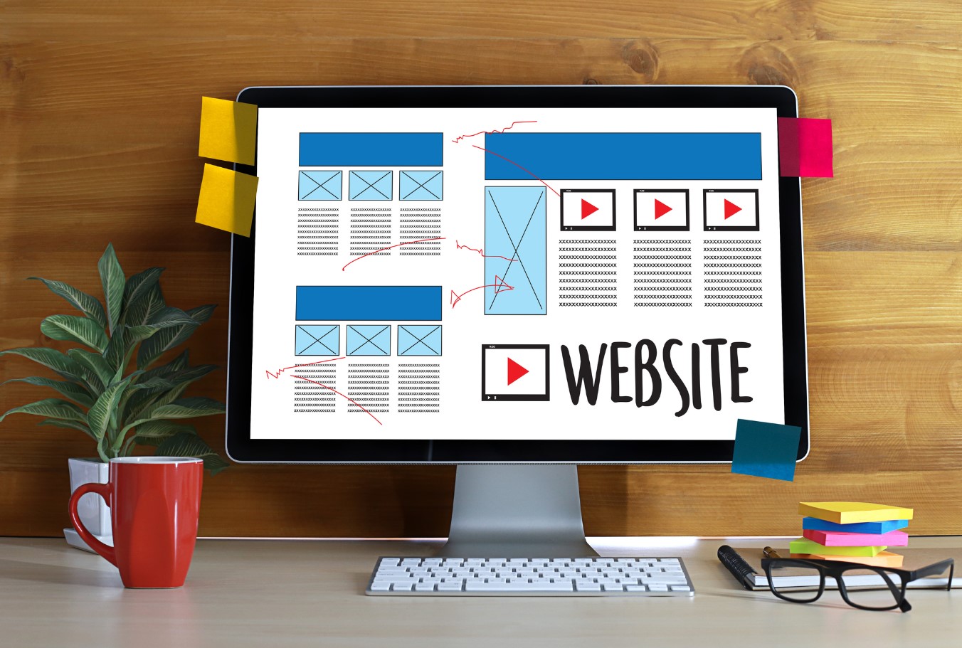 Image d'un site web